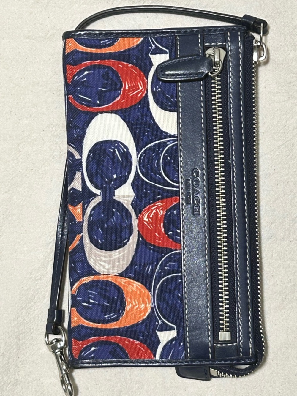 COACH Candace Legacy Heritage Scribble C & Leather Carryall w/Matching Wallet - Picture 15 of 17